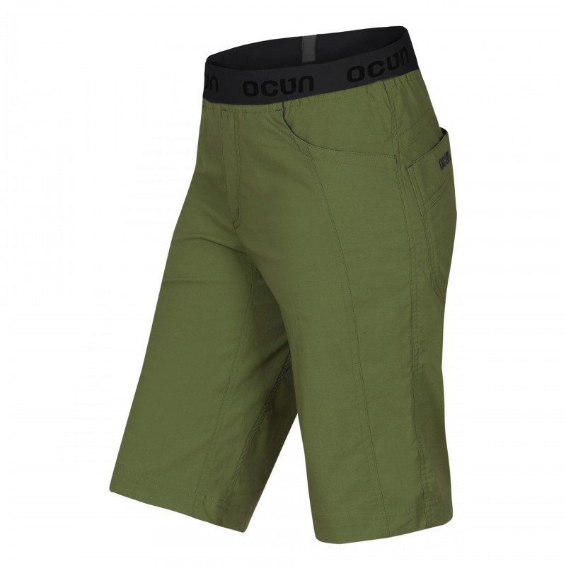 , Short d'escalade Mania Shorts Green Lime homme Ocun, OCUN, Croque Montagne