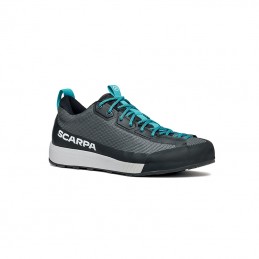 , Chaussure d’approche homme Gecko LT Anthracite Azure Scarpa, SCARPA, Croque Montagne