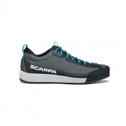 , Chaussure d’approche homme Gecko LT Anthracite Azure Scarpa, SCARPA, Croque Montagne