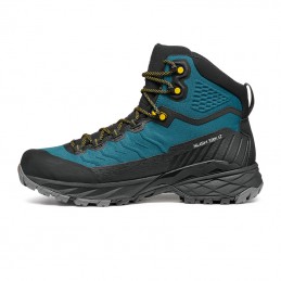 , Chaussures de randonnée homme Rush Trk Lt Gtx Petrol Mustard Scarpa, SCARPA, Croque Montagne