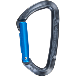 , Mousqueton Lime S Bleu Electrique Climbing Technology, CLIMBING TECHNOLOGY, Croque Montagne