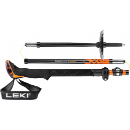 , Bâtons de randonnée pliables Sherpa FX Carbon Strong Leki, LEKI, Croque Montagne