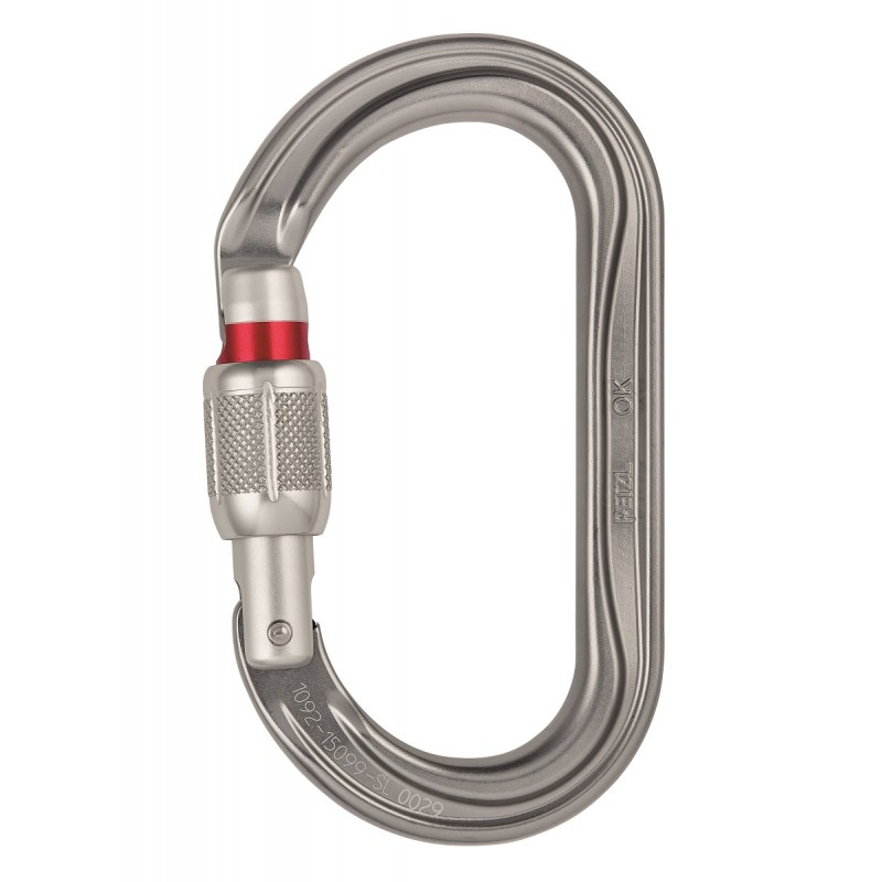 Mousqueton OK Screw Lock M33A SL Petzl - Croque Montagne