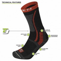 , Chaussettes de randonnée T3 All Season Trekker Lorpen, LORPEN, Croque Montagne