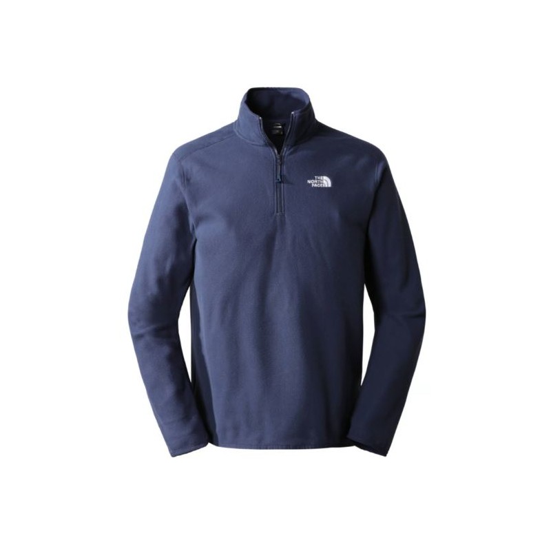 , Sweat polaire homme Glacier 100 1/4 zip The North Face, THE NORTH FACE, Croque Montagne