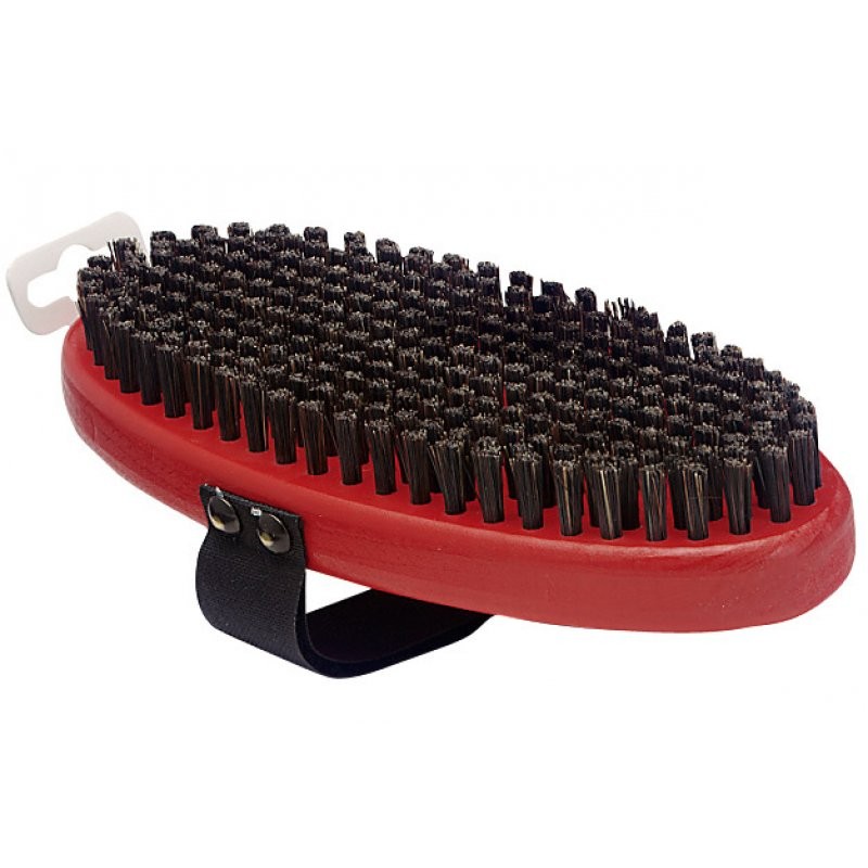 Brosse de fartage ovale en poils de sanglier Swix, Brosse de fartage ovale en poils de sanglier Swix, SWIX, Croque Montagne