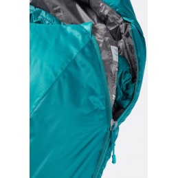 Womens_Solar_Eco_2_Tasman_QSS-11-TAS_02, Sac de couchage Solar Eco 2 femme Rab, RAB, Croque Montagne