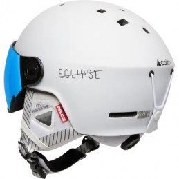 Casque Eclipse Rescue photochromique MAT WHITE Cairn - Croque Montagne