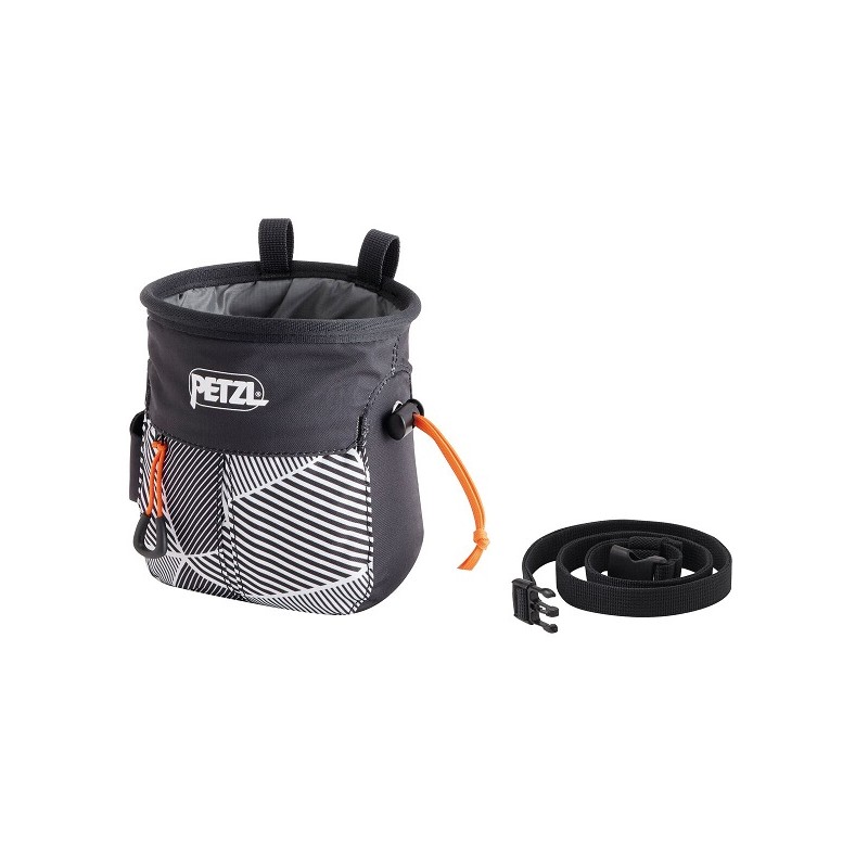 Sac à magnésie avec poche Sakapoche Petzl, Sac à magnésie avec poche Sakapoche Petzl, PETZL, Croque Montagne