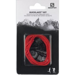 Kit Lacets de rechange Quicklace red 326672 SalomonSALOMONCroque Montagne