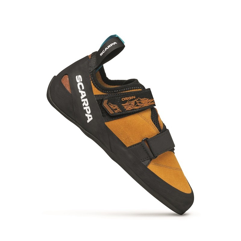 70082-000-1_02_Origin V _ Nectarine - Black_Scarpa_Croque_Montagne 70082-000-1_02_Origin V _ Nectarine - Black_Scarpa_Croque_Montagne