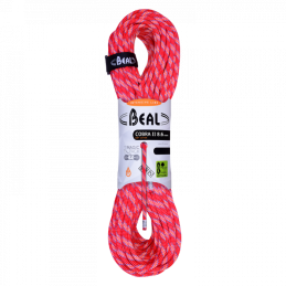 , Corde à double Cobra II 8.6 mm unicore L 50 m Beal, BEAL, Croque Montagne