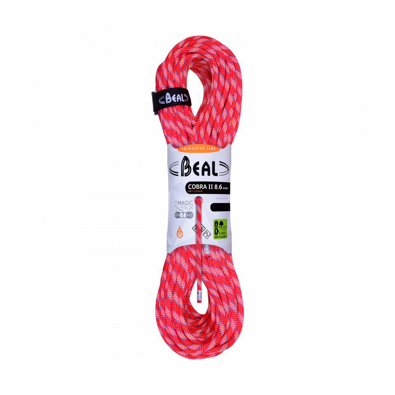 , Corde à double Cobra II 8.6 mm unicore L 60 m Beal, BEAL, Croque Montagne , Corde à double Cobra II 8.6 mm unicore L 60 m Beal, BEAL, Croque Montagne