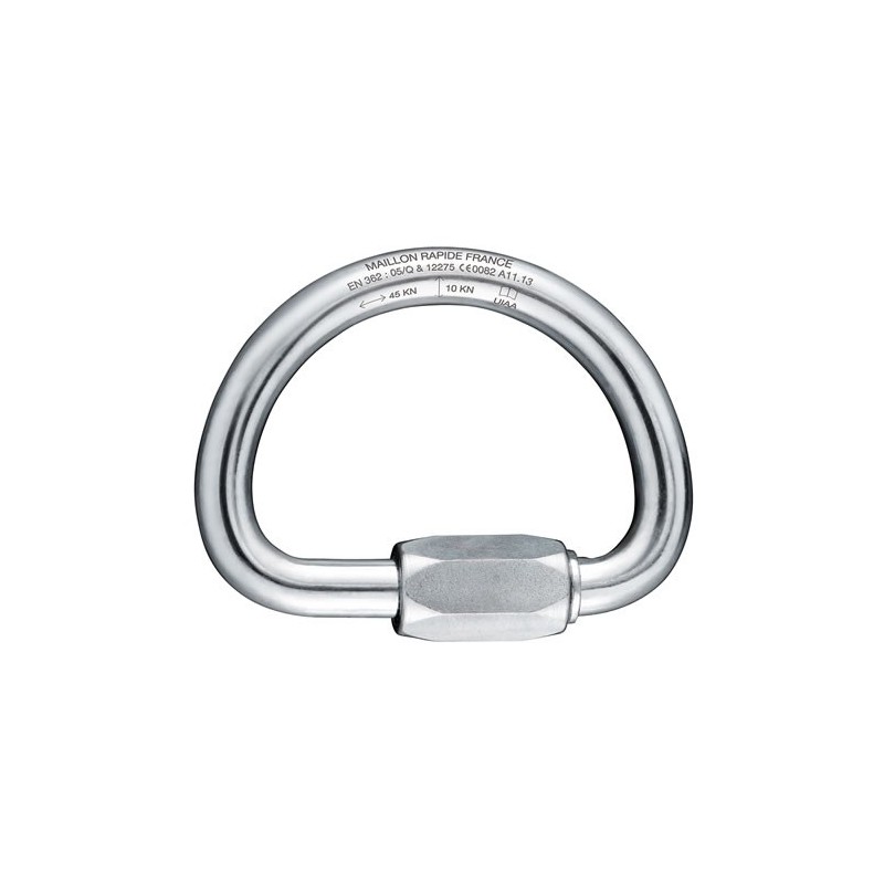 Mousqueton demi-rond multidirectionnel Omni PETZL - M37 TL