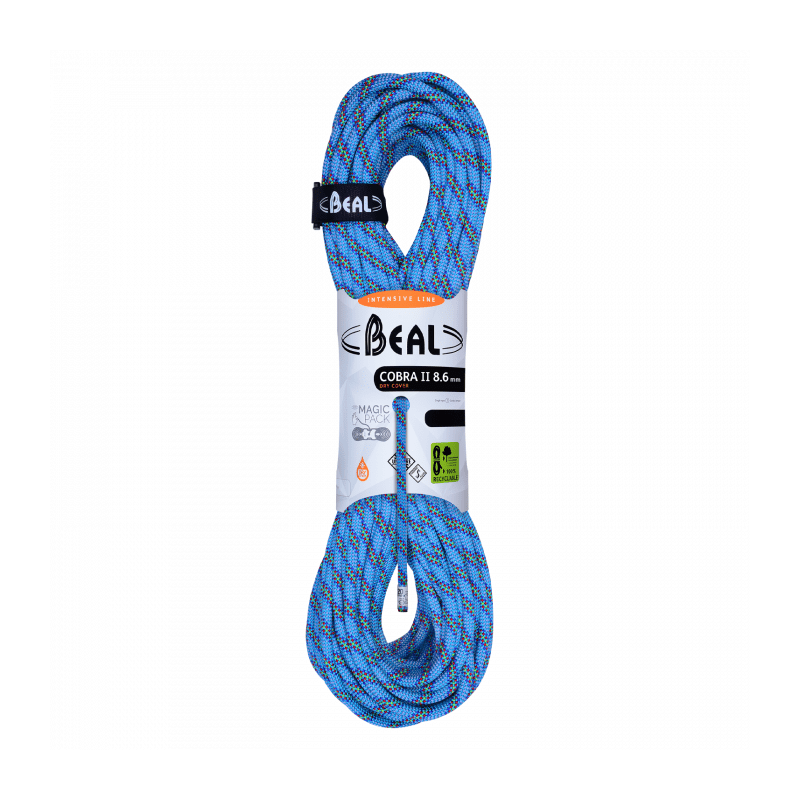 Corde à double Cobra II 8.6 mm unicore L 60 m Beal, BEAL, Croque Montagne Corde à double Cobra II 8.6 mm unicore L 60 m Beal, BEAL, Croque Montagne