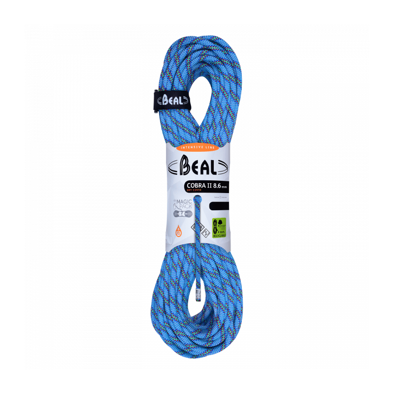 Corde à double Cobra II 8.6 mm unicore L 60 m Beal, BEAL, Croque Montagne