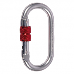 Mousqueton acier Oval Standard Lock 0981E Camp, Mousqueton acier Oval Standard Lock 0981E Camp, CAMP, Croque Montagne