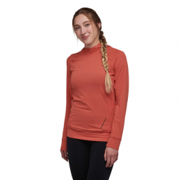 Sweat femme Alpenglow Hoody Black Diamond, Haut à capuche Alpenglow Hoody femme Black Diamond, BLACK DIAMOND, Croque Montagne