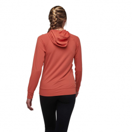 Sweat femme Alpenglow Hoody Black Diamond, Haut à capuche Alpenglow Hoody femme Black Diamond, BLACK DIAMOND, Croque Montagne
