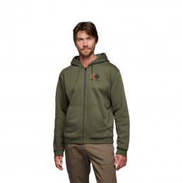 Sweat à capuche Faded Full Zip Hoody homme Black Diamond