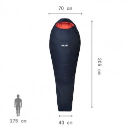 Sac de couchage Baikal 1100 femme Millet, Sac de couchage Baikal 1100 femme Millet, MILLET, Croque Montagne