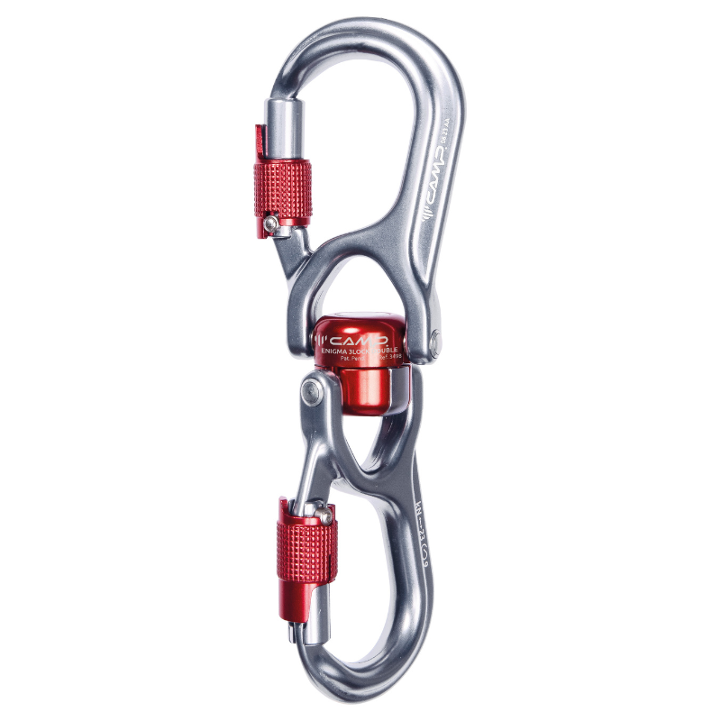 Émerillon Ouvrable Enigma CAMP - Pivot à Manilles 18mm, Résistance 23 KN, Pour Escalade Et Via Ferrata