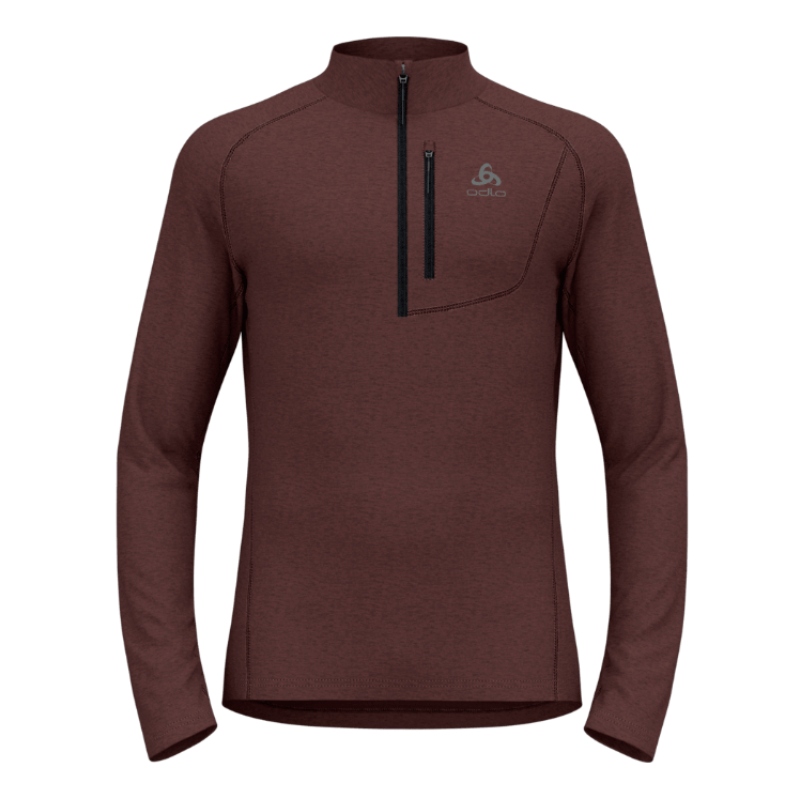 Pull polaire à col zippé FLI Odlo, Pull polaire à col zippé FLI Odlo, ODLO, Croque Montagne