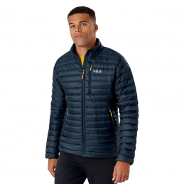Doudoune en duvet Microlight homme Rab Croque Montagne