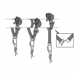 Sangle de connexion Vario Petzl, Sangle de connexion Vario Petzl, PETZL, Croque Montagne
