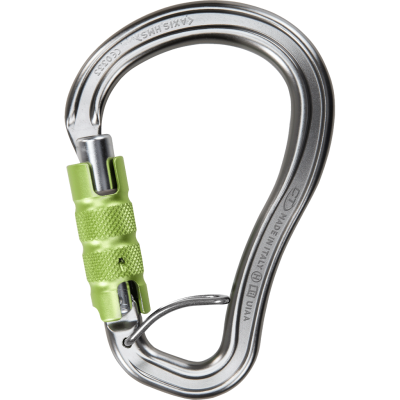 , Mousqueton HMS Axis TGL Yriplex Gate Climbing Technology, CLIMBING TECHNOLOGY, Croque Montagne , Mousqueton HMS Axis TGL Yriplex Gate Climbing Technology, CLIMBING TECHNOLOGY, Croque Montagne