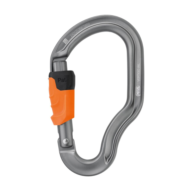 Mousqueton pour longe de progression Vertigo Wire Lock M040AB00 Petzl