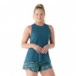 , Débardeur col montant Active ultralight femme Smartwool, SMARTWOOL, Croque Montagne