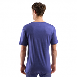 T-shirt technique en laine mérinos 160 Natural homme Odlo