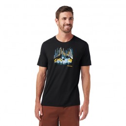Tee shirt manches courtes avec imprimé Vital Peaks homme Smartwool