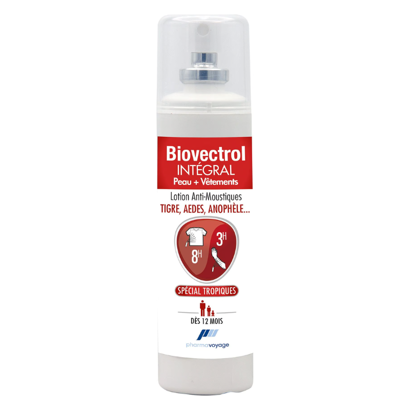 Biovectrol Intégral peau et vêtements 100 ml Pharmavoyage Biovectrol Intégral peau et vêtements 100 ml Pharmavoyage