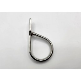 , Plaquette Ring Hanger D8 inox Tebylon, TEBYLON, Croque Montagne