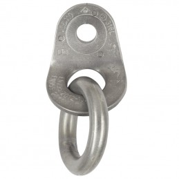 Plaquette Fixe 2 + Anneau A316L D12 Fixe