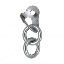 Plaquette FIXE1 + 2 anneaux D12 Fixe