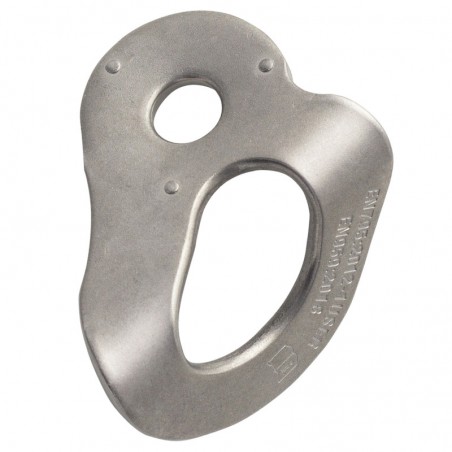 Plaquette D'Amarrage Escalade En Acier Inoxydable – M6 Et M8, 4,2x3,2x0,5 Cm – Ancrage Résistant à L'Usure – Pour Mur Intérieur Et Paroi Extérieure