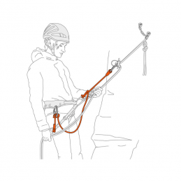 Longe double Dual Connect Adjust Petzl