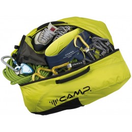 Sac à Corde D'escalade Léger - Tissu Oxford 210D - Avec Tapis De Sol Intégré - Pour Randonnée, Camping, Spéléologie - 48x24x24 Cm