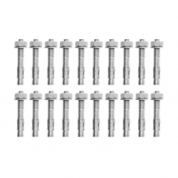 Lot de 20 goujons 10 X 70 inox Fixe