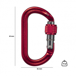 Mousqueton Auxiliaire à vis Xot Screw Fixe
