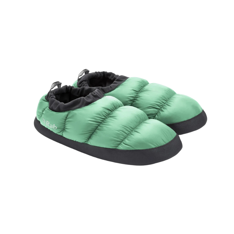 , Chaussons de bivouac en duvet Down Hut Rab, RAB, Croque Montagne