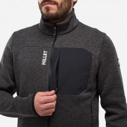 Polaire Chamonix Knit homme Millet, Polaire Chamonix Knit homme Millet, MILLET, Croque Montagne