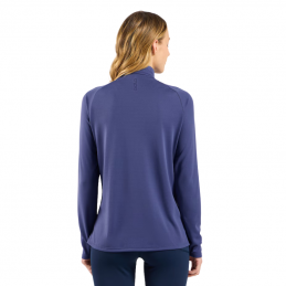 Pull de running demi zip Essentials Ceramiwarm femme Odlo