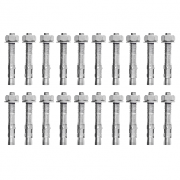 Lot de 20 goujons 12 X 90 inox Fixe