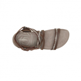Sandales Terran 3 Cush Lattice Dark Earth femme Merrell Sandales Terran 3 Cush Lattice Dark Earth femme Merrell