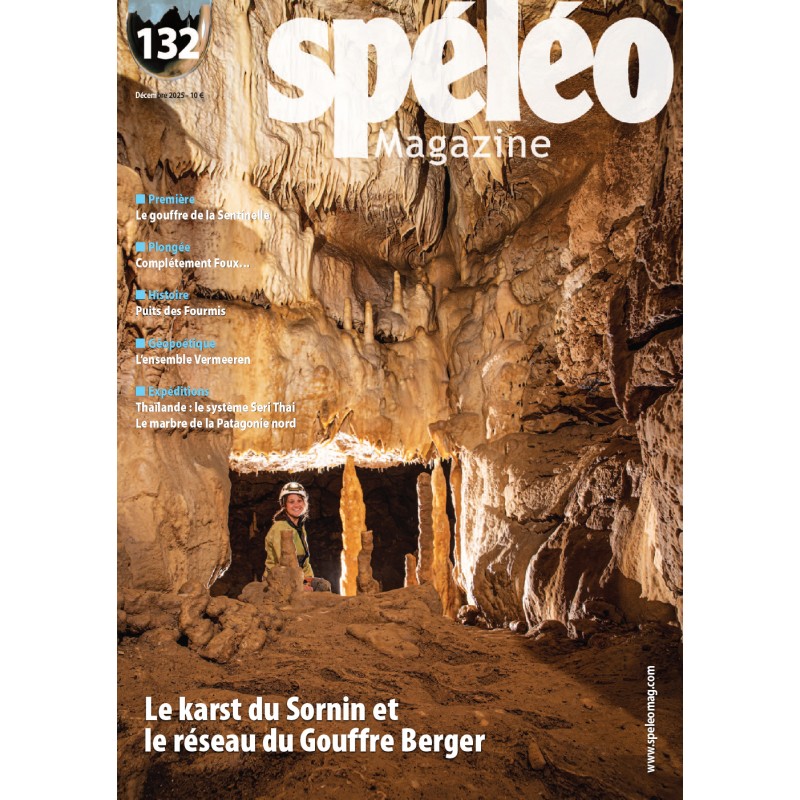 Spéléo Magazine n°132, Spéléo Magazine n°132, SPELEO MAGAZINE, Croque Montagne