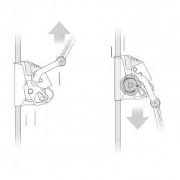 Antichute mobile sur corde Asap Lock B071BB00 Petzl